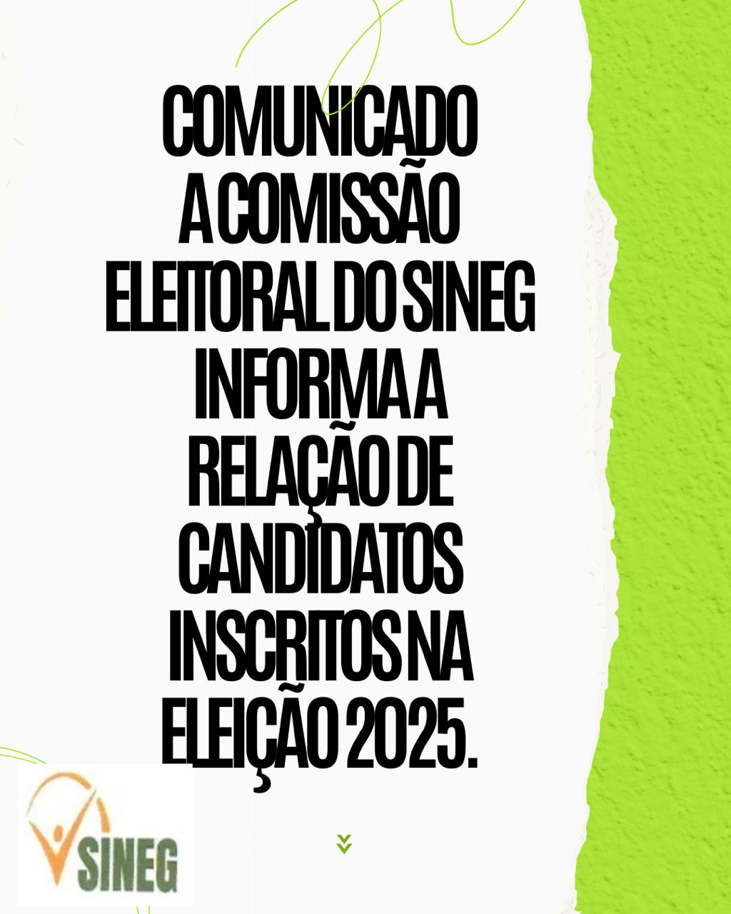 Comunicado Eleitoral